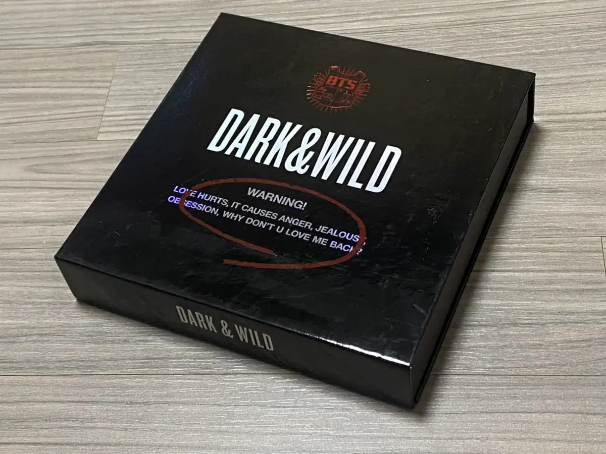 BTS 방탄소년단 dark&wild 닼앤와 앨범